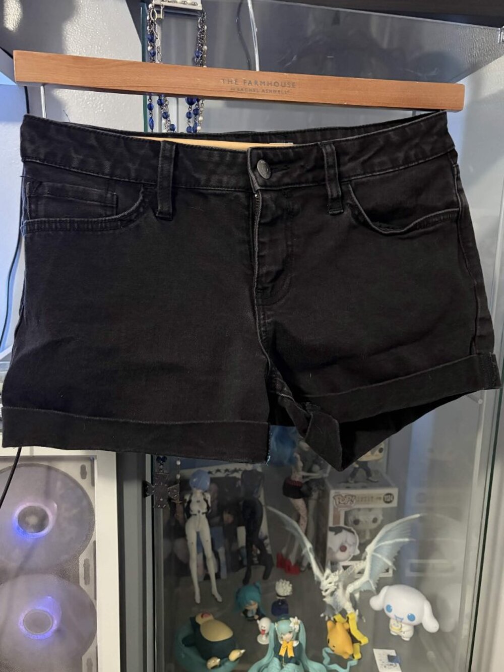 VANS blck Mini Shorts ༻